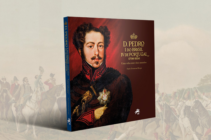 Imagem do rei na capa do livro