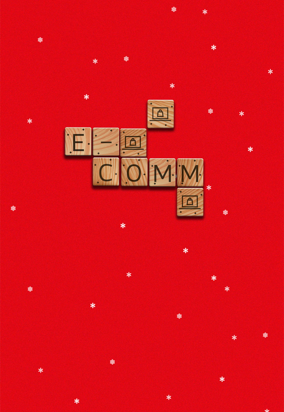 peças de jogo em fundo natalicio com estrelas