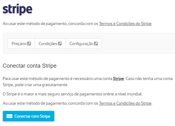 conectar com Stripe 1